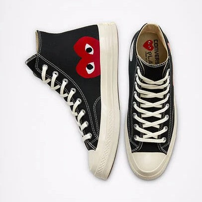 CONV x Comme des Garçons PLAY High (Black)